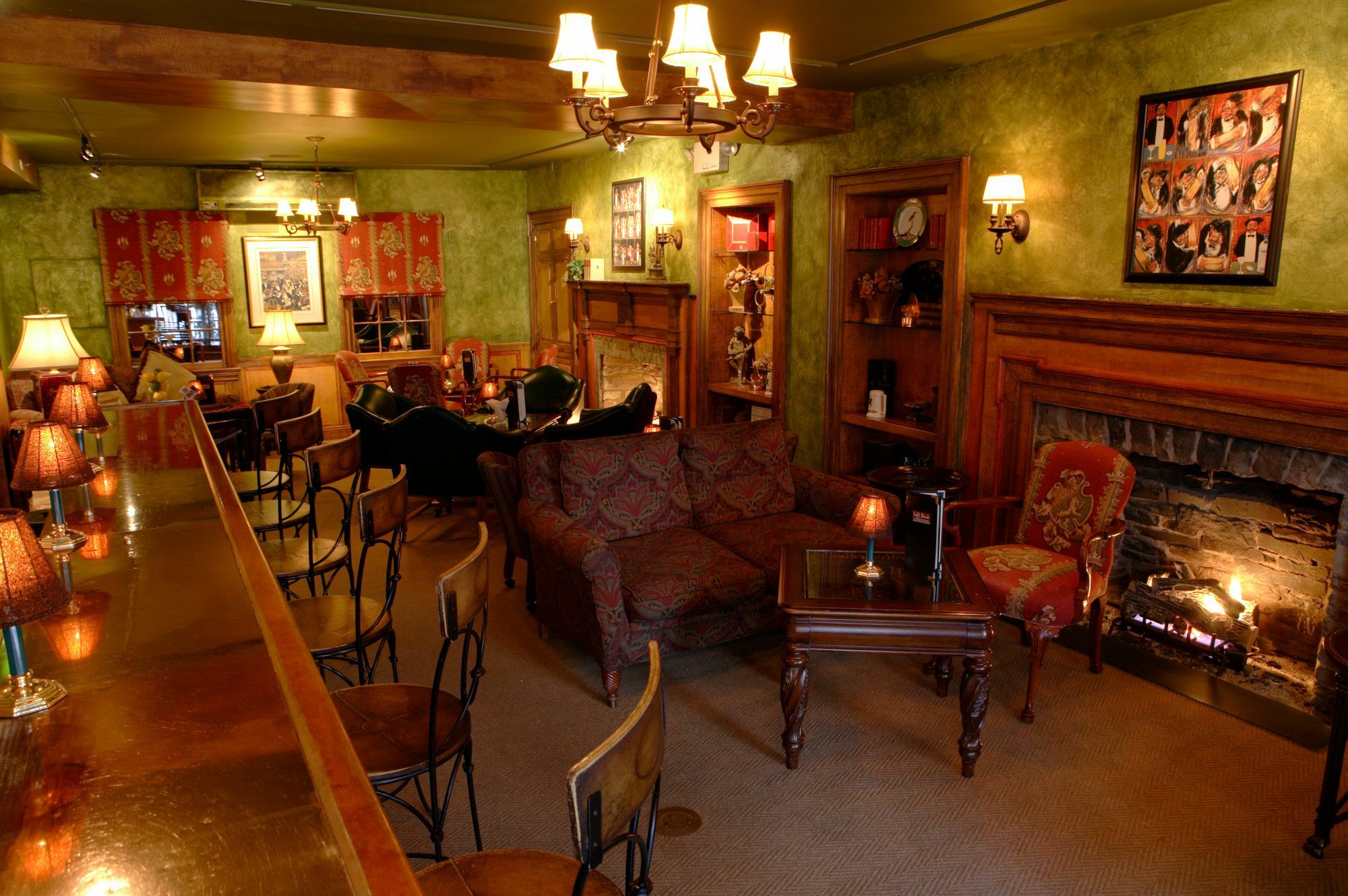 Lambertville House المطعم الصورة